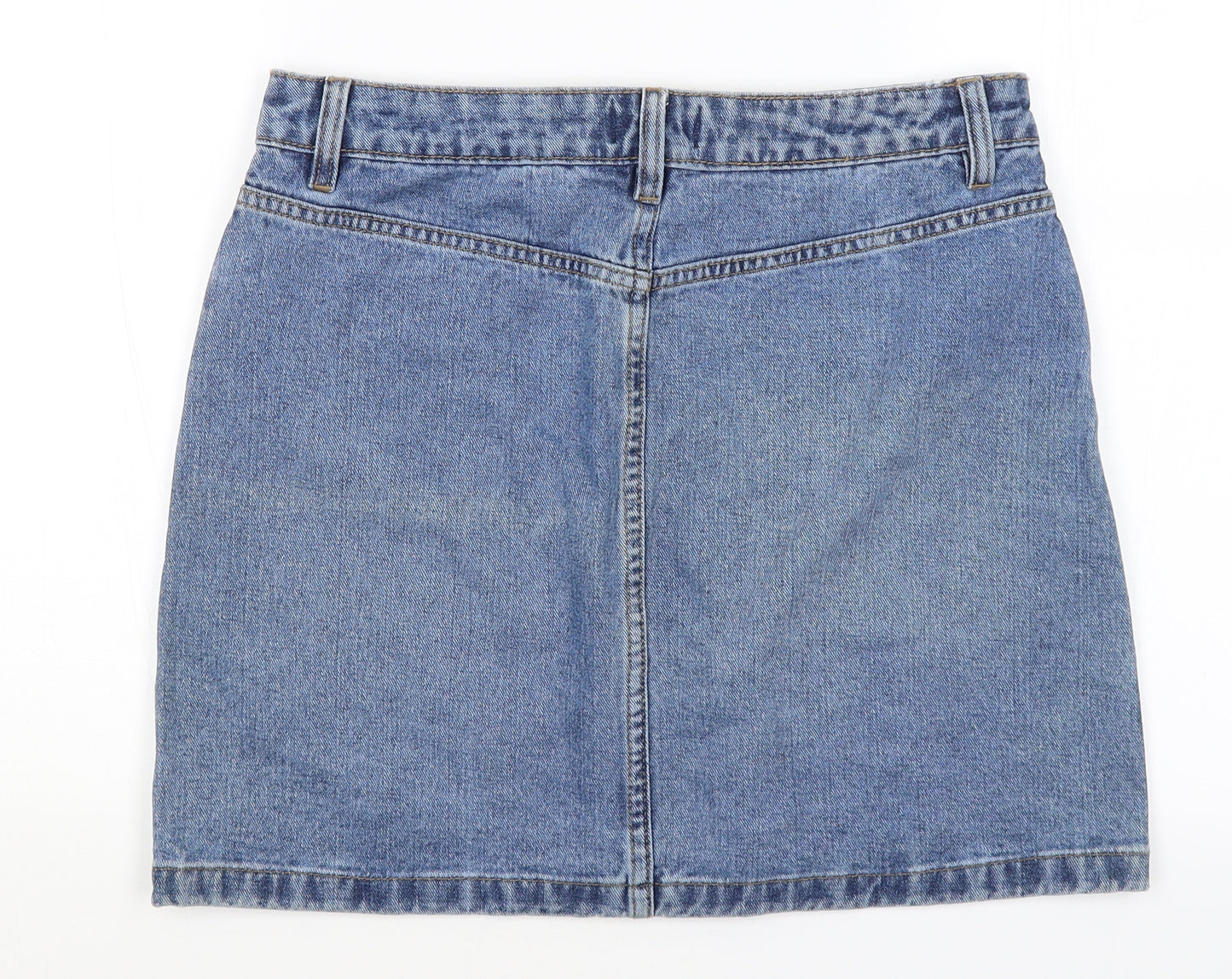 Matalan Womens Blue   A-Line Skirt Size 10