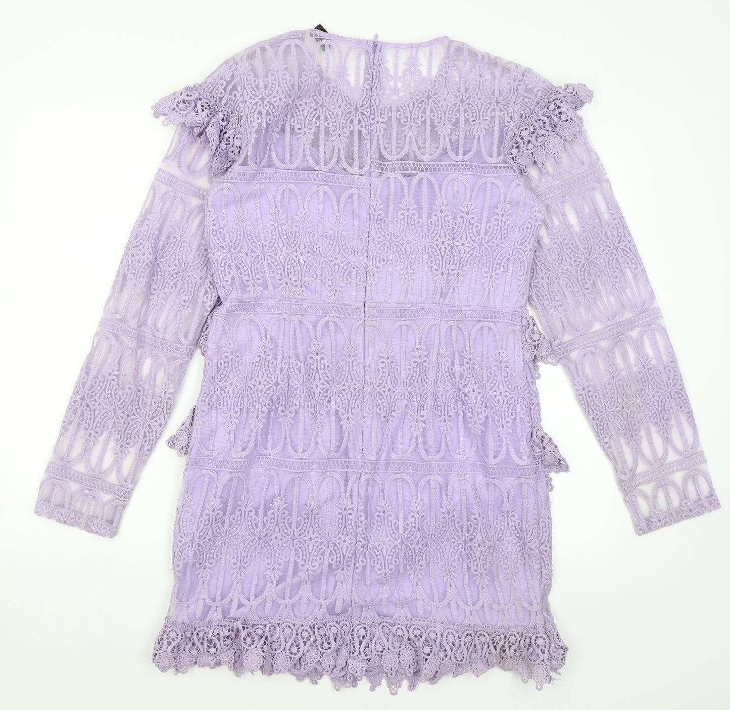 Pretty Little Thing Womens Purple   Bodycon  Size 14