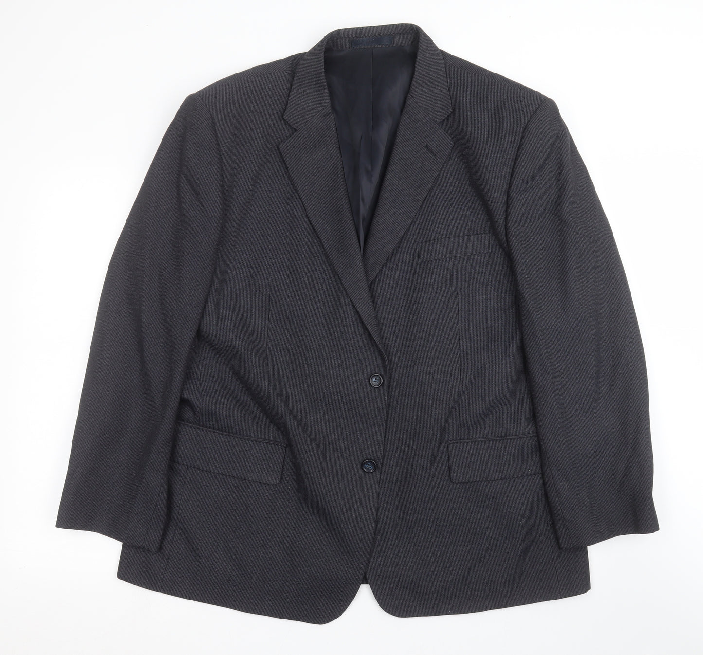 Charlton Gray Mens Grey   Jacket Suit Jacket Size 46