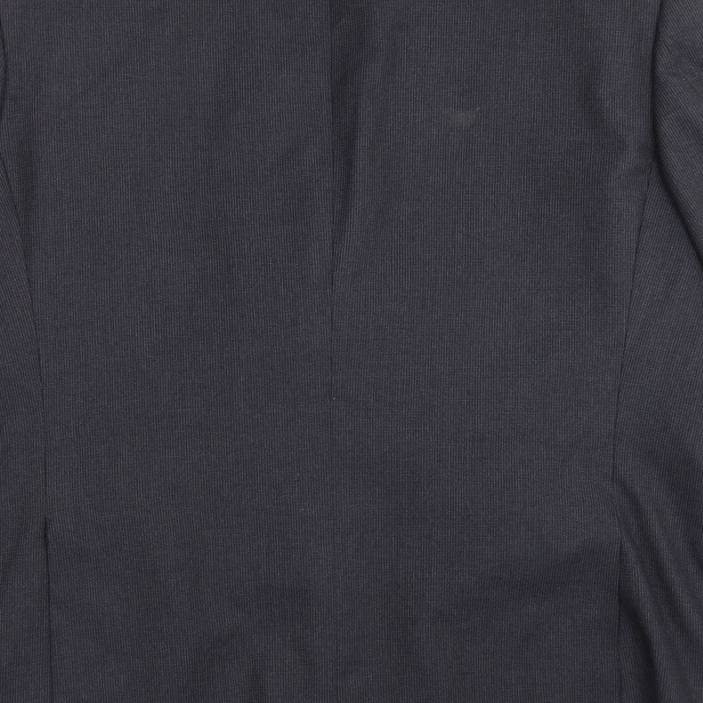 Charlton Gray Mens Grey   Jacket Suit Jacket Size 46