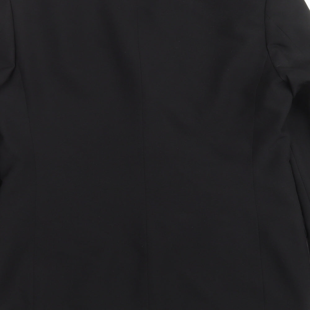 F&F Mens Black   Jacket Suit Jacket Size 38