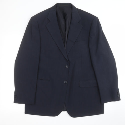 Marks and Spencer Mens Blue   Jacket Suit Jacket Size 42