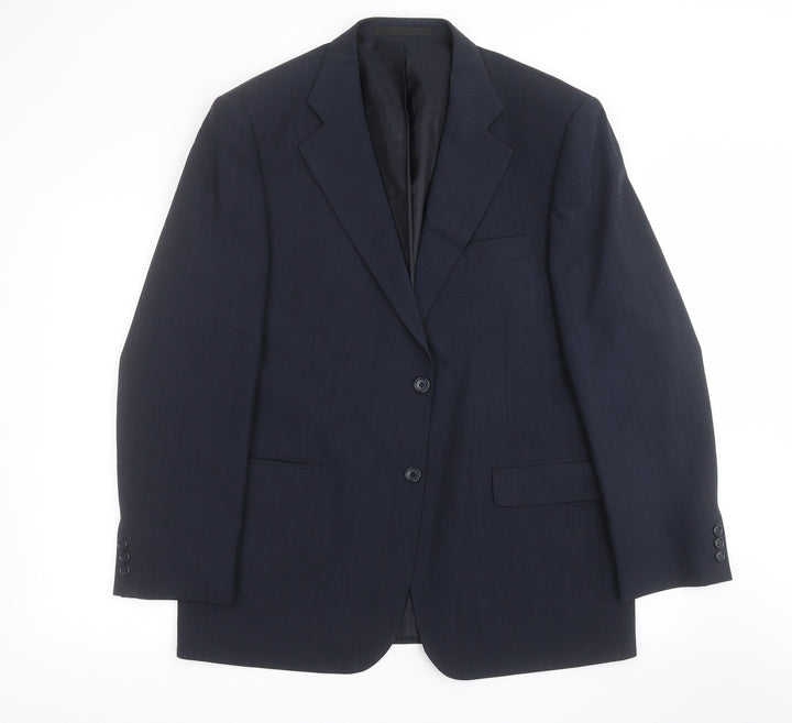 Marks and Spencer Mens Blue   Jacket Suit Jacket Size 42