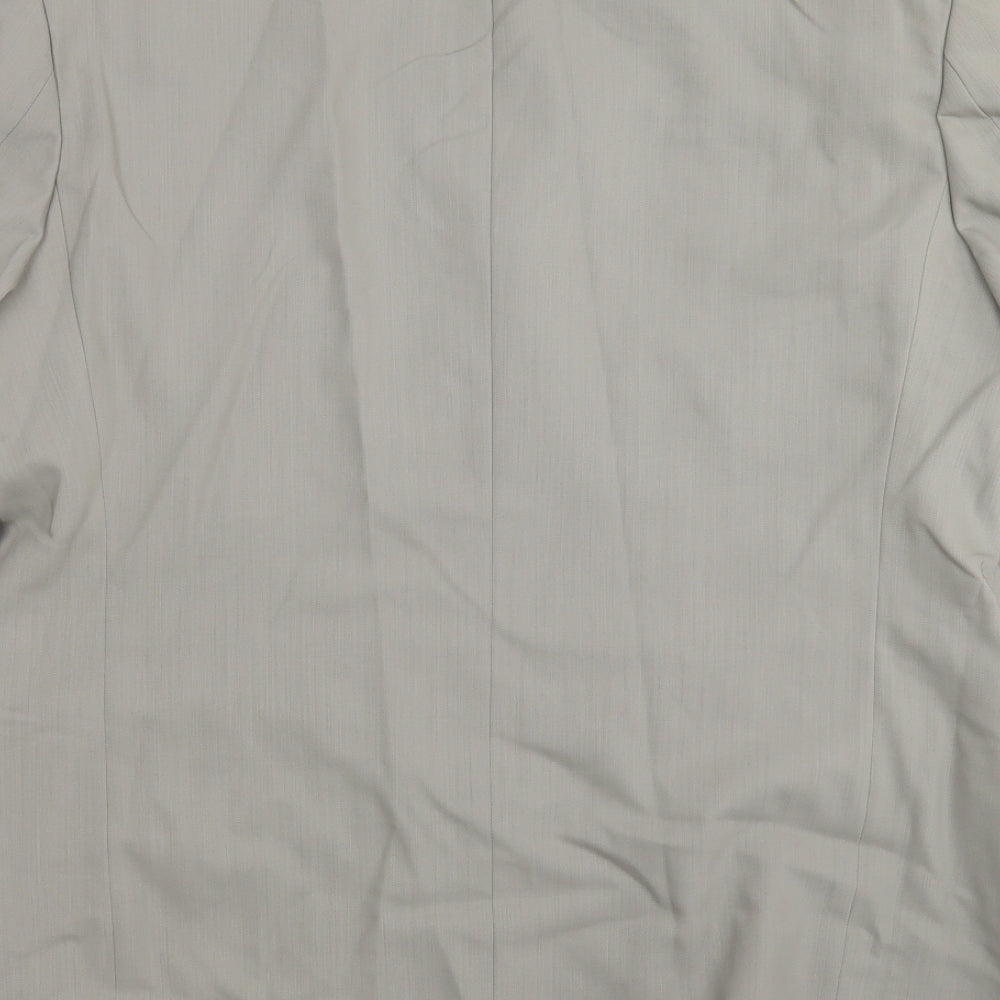 Balmain Mens Green   Jacket Suit Jacket Size 44