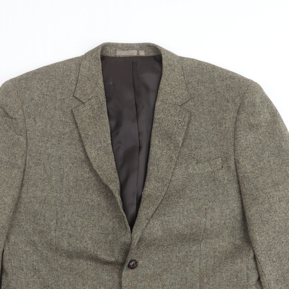 B&W Mens Beige   Jacket Suit Jacket Size M