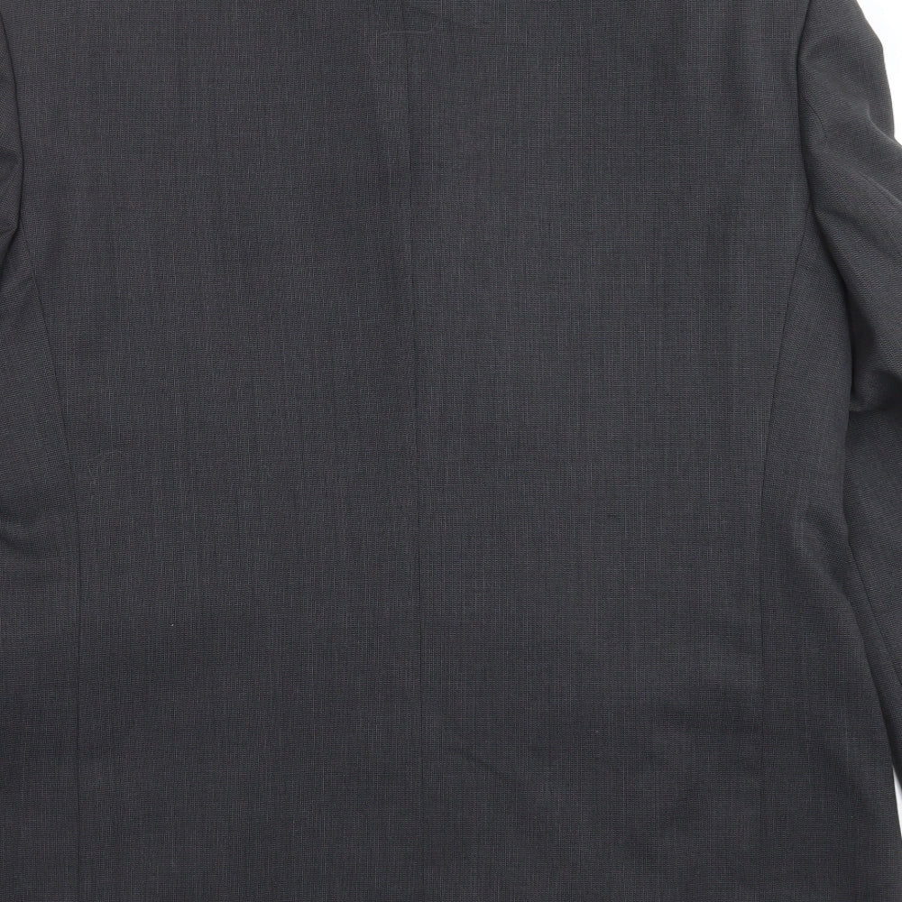 Burton Mens Grey   Jacket Suit Jacket Size 40