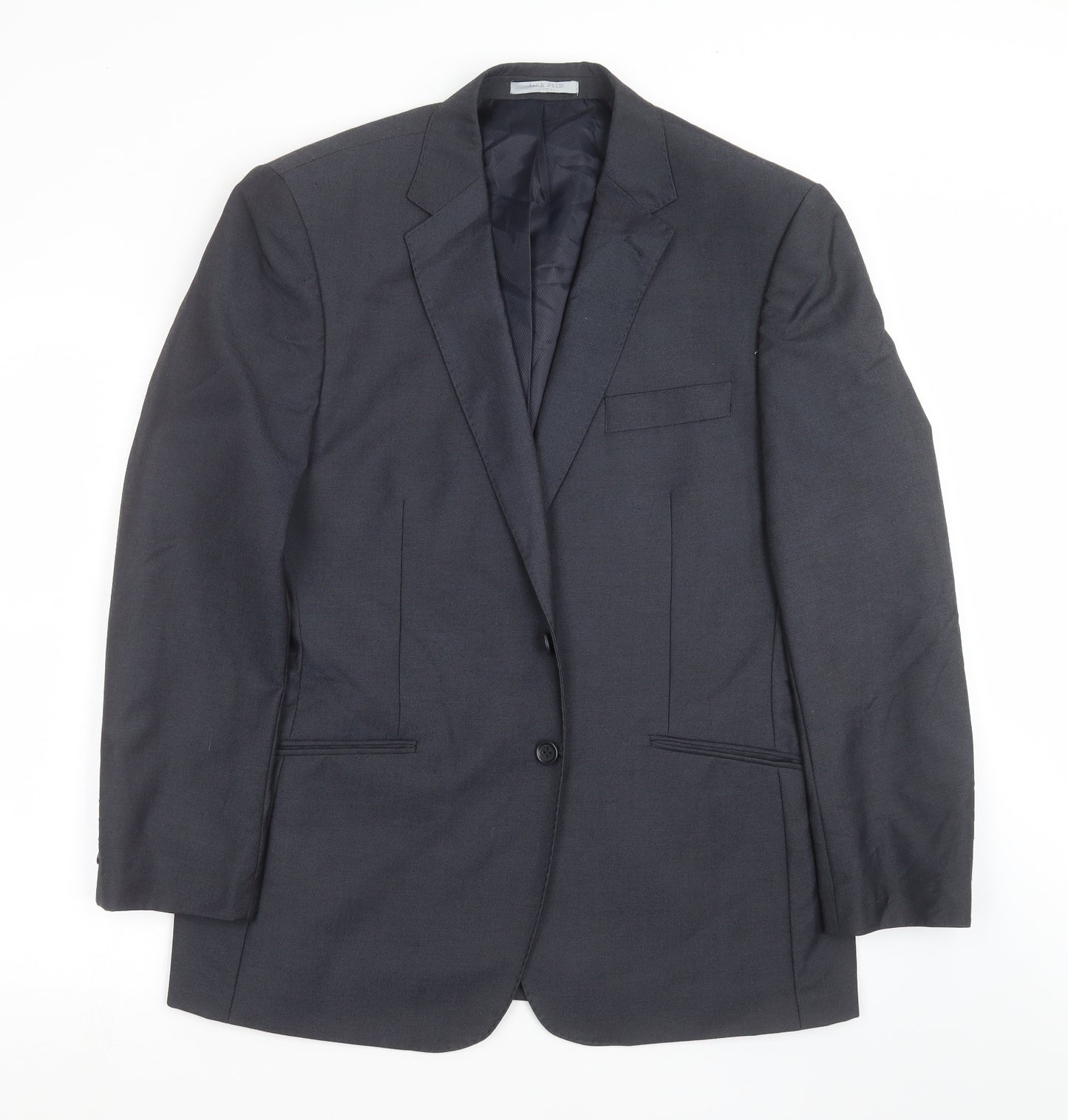 JACK REID Mens Grey   Jacket Suit Jacket Size 42