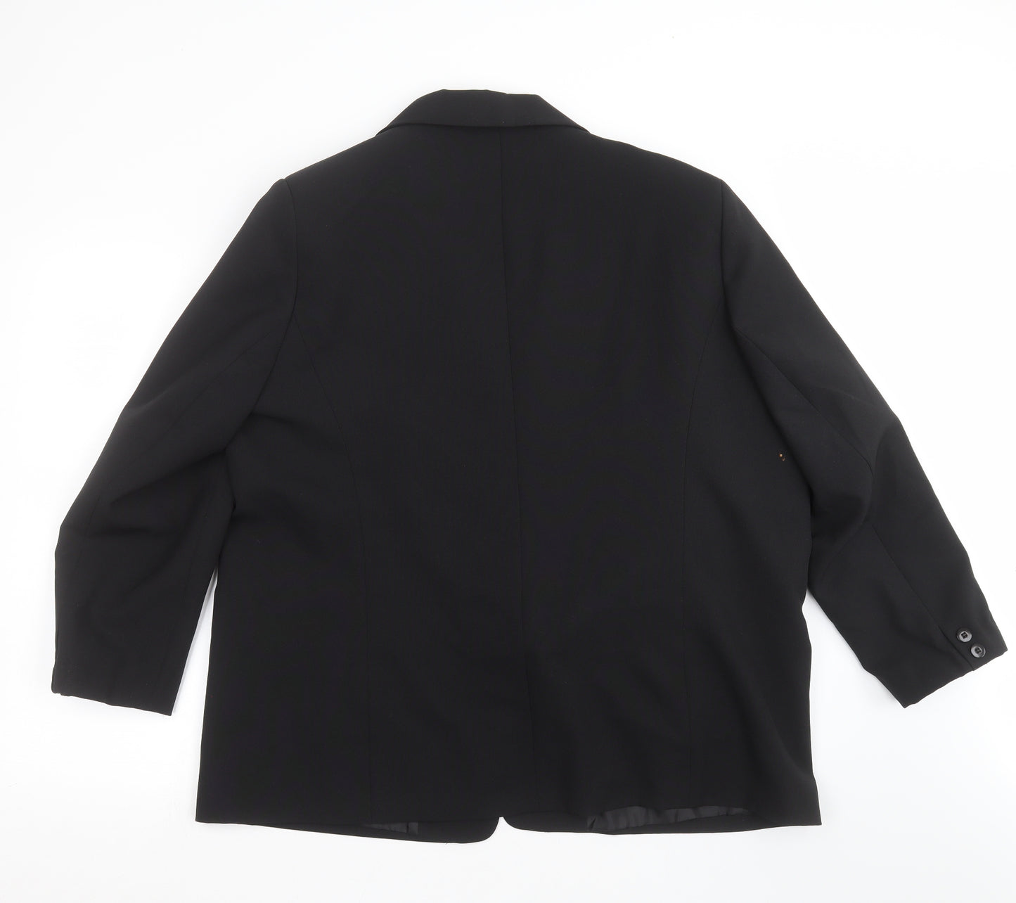 Classics Womens Black   Jacket Suit Jacket Size 20