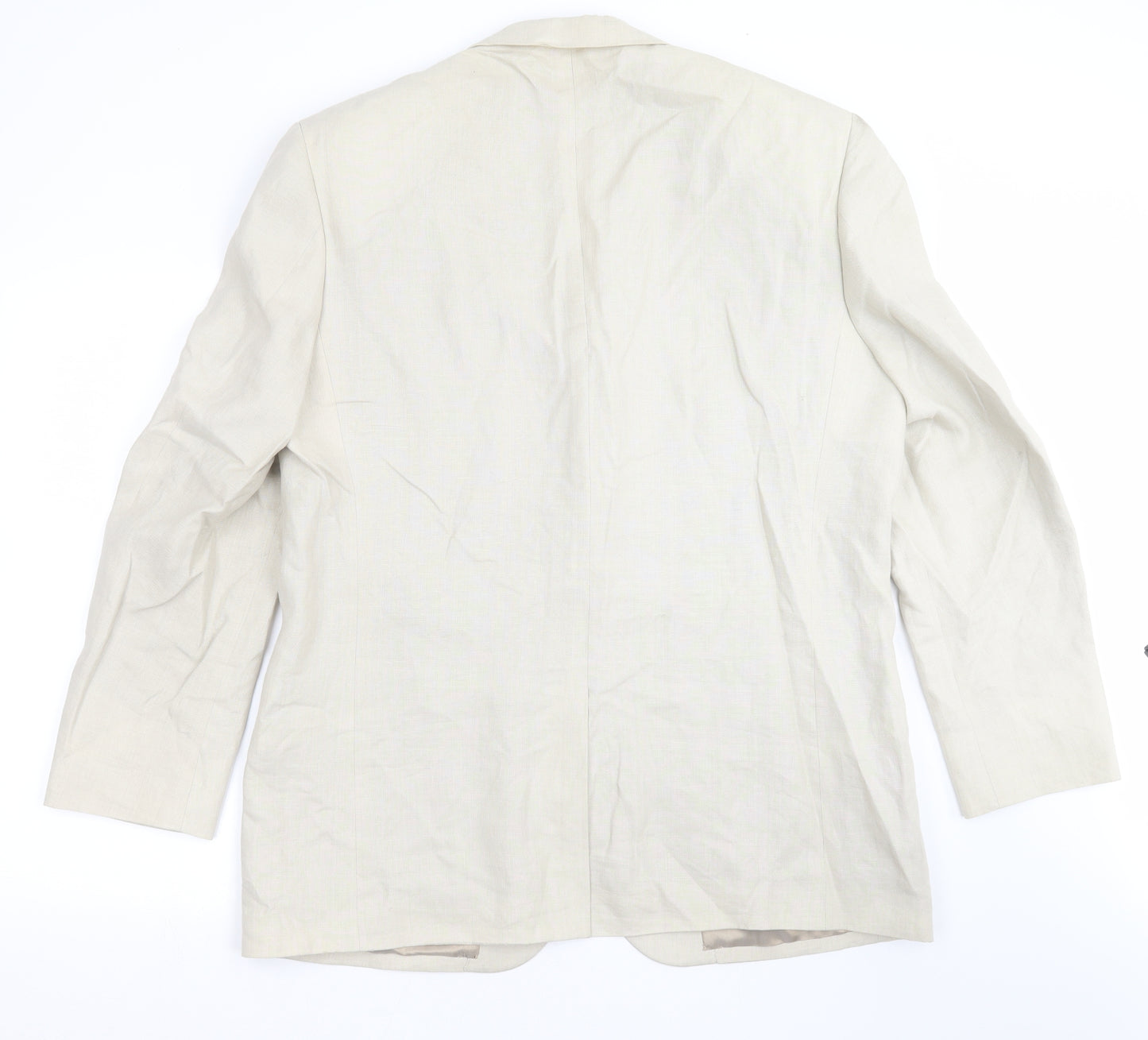 NEXT Mens Beige   Jacket Suit Jacket Size 44