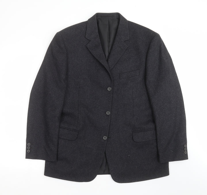 Debenhams Mens Grey Jacket Suit Jacket Size 42