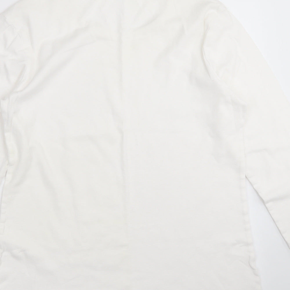 Dorothy Perkins Womens Ivory   Basic T-Shirt Size 16