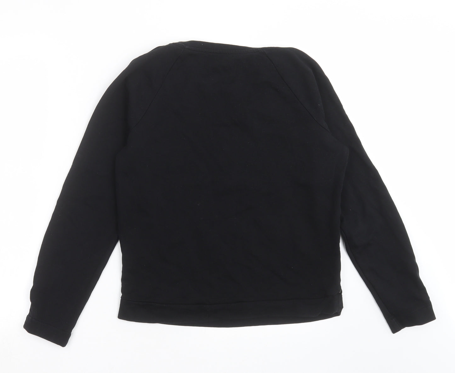 NEXT Womens Black   Pullover Sweatshirt Size 10