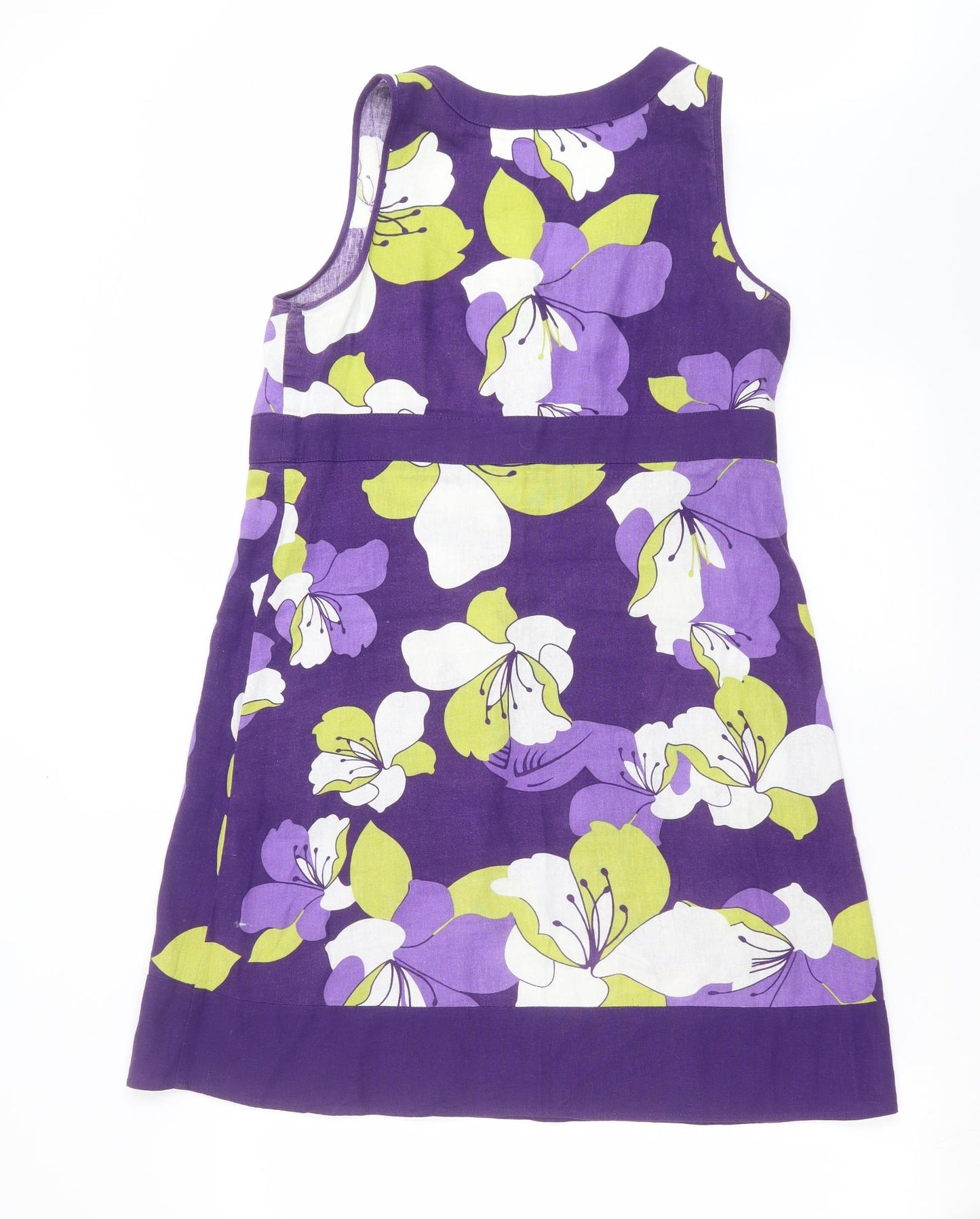 Papaya Womens Purple Floral  Shift  Size 12