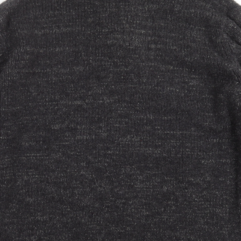 southern style Mens Grey  Knit Pullover Jumper Size 2XL