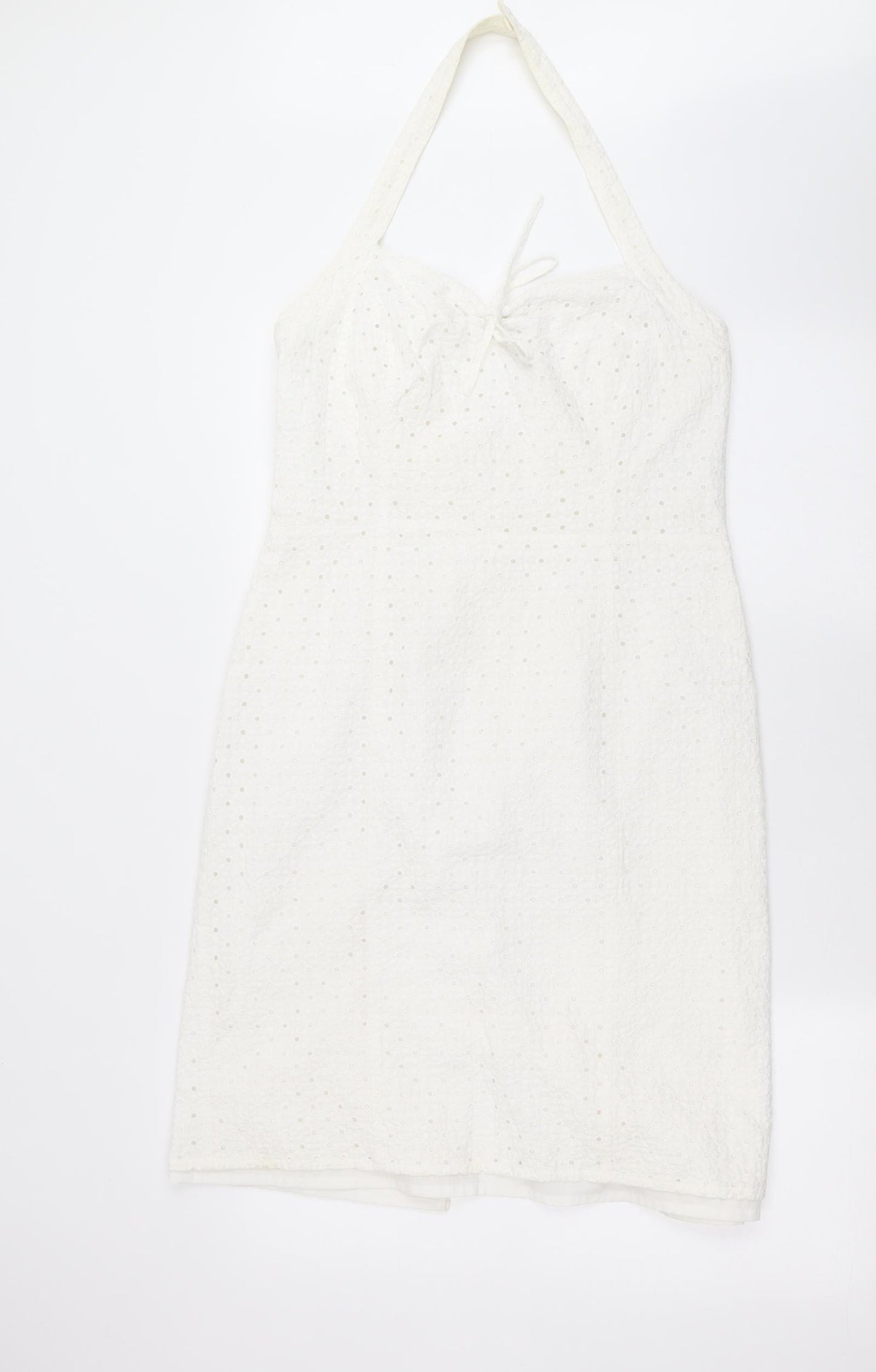 Marks and Spencer Womens White Floral  Shift  Size 14