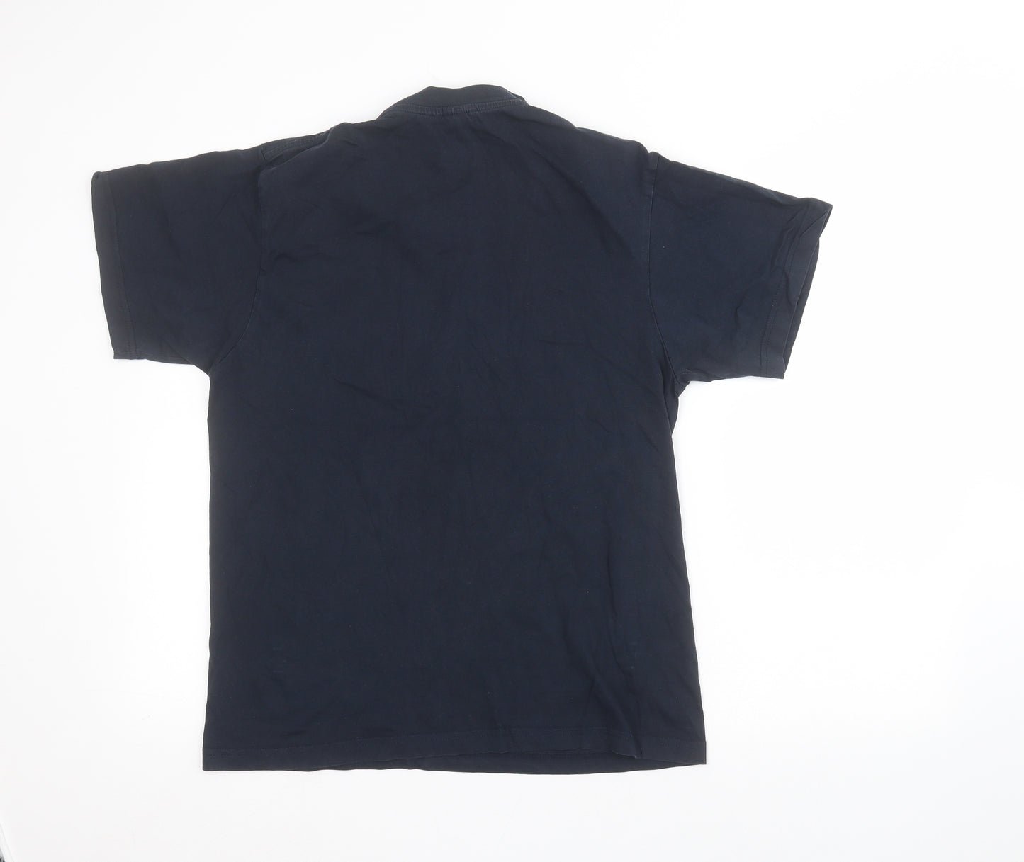 Uneek Mens Blue    T-Shirt Size M  - new look