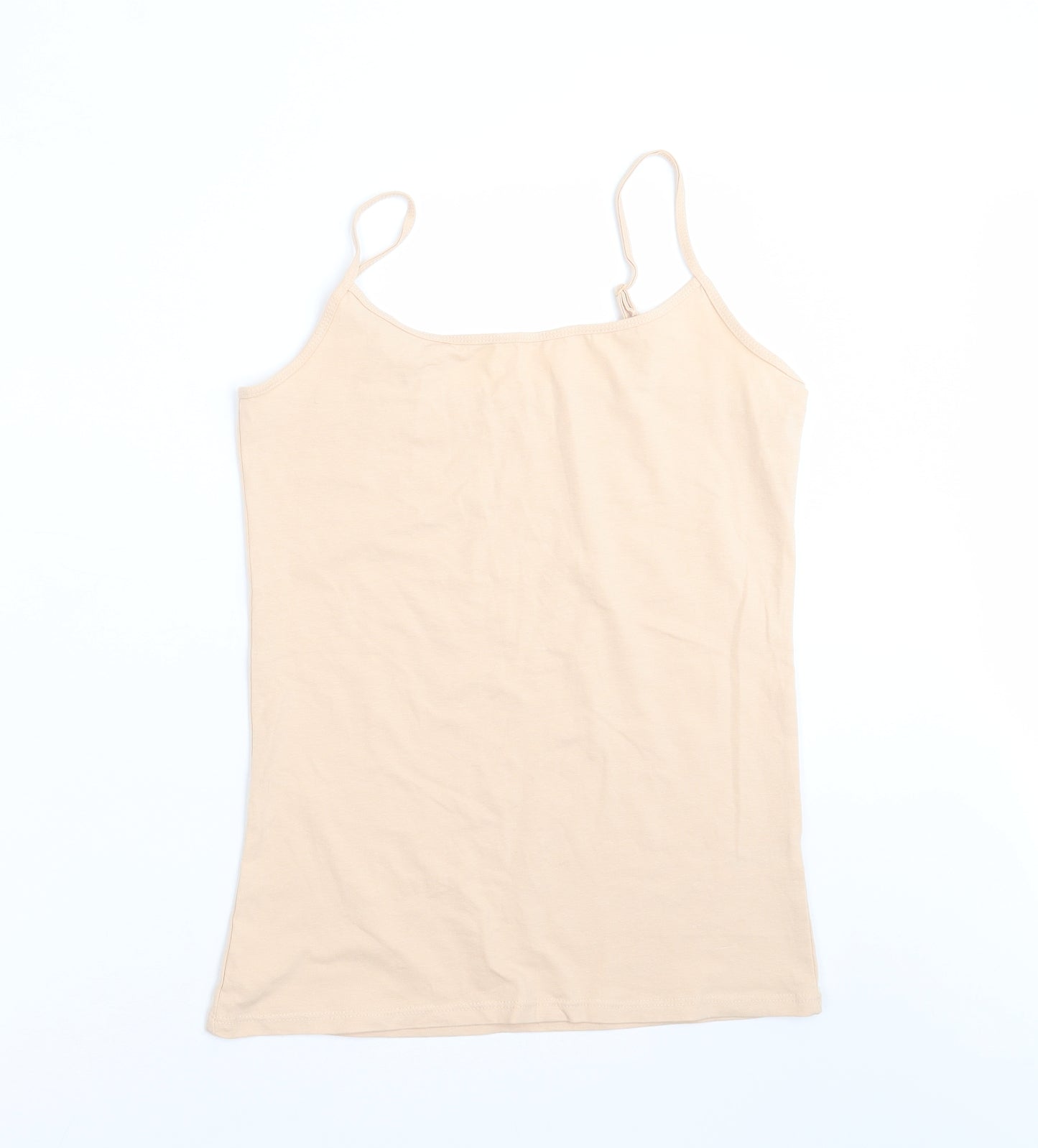 Primark Womens Beige   Camisole T-Shirt Size 14