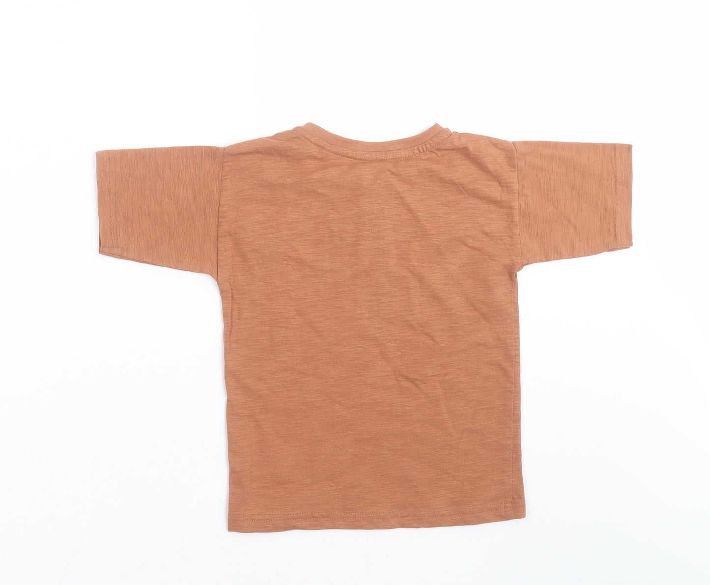 George Boys Brown   Basic T-Shirt Size 3-4 Years