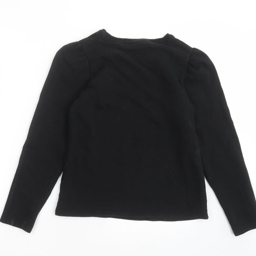 NEXT Girls Black   Pullover Sweatshirt Size 13 Years  - mickey mouse