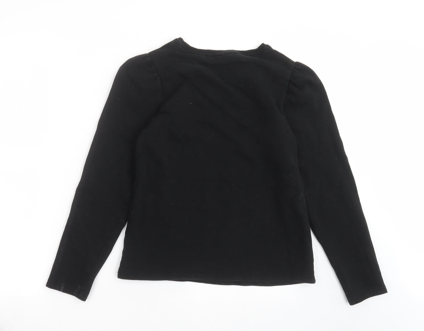 NEXT Girls Black   Pullover Sweatshirt Size 13 Years  - mickey mouse