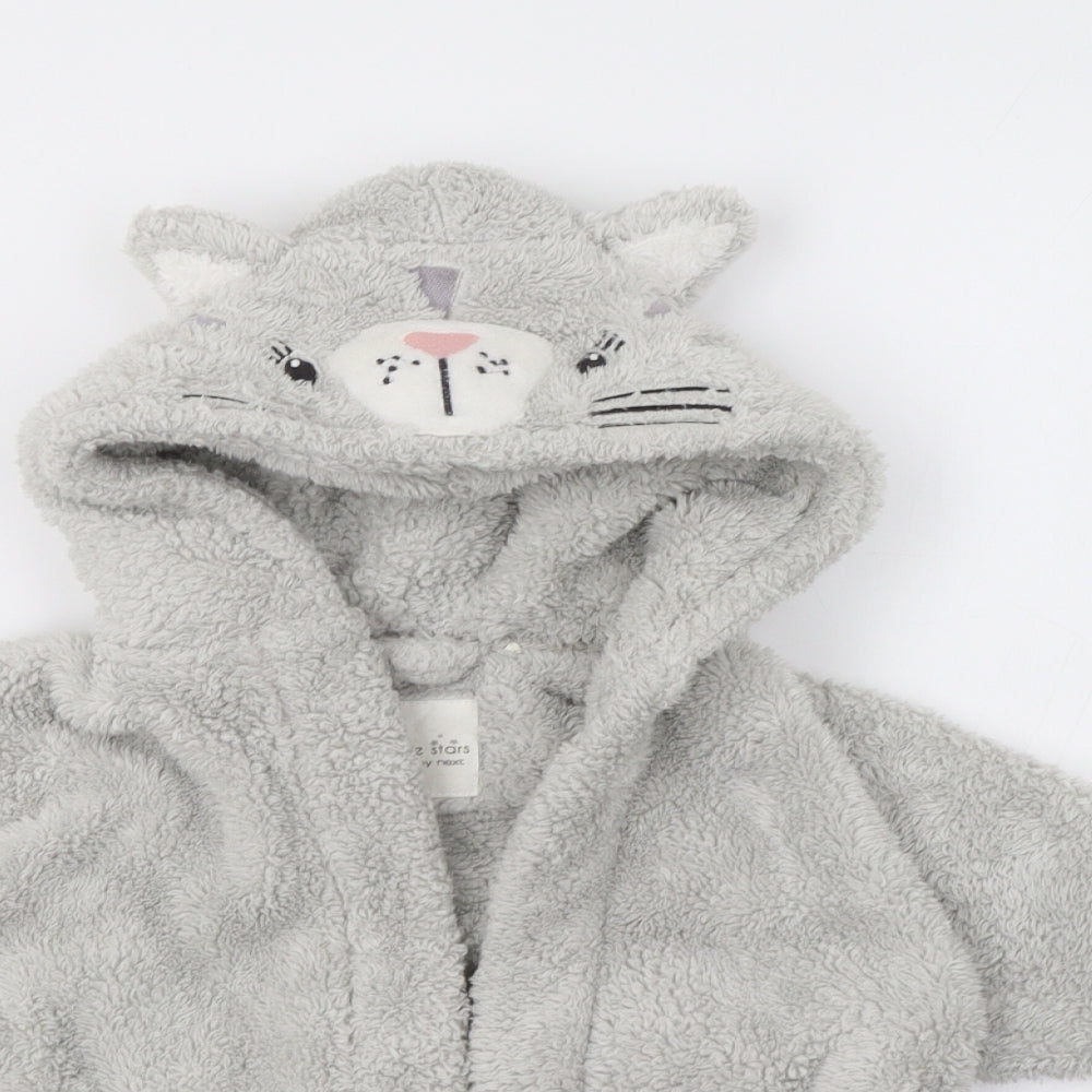 NEXT Baby Grey    Gown Size 12-18 Months