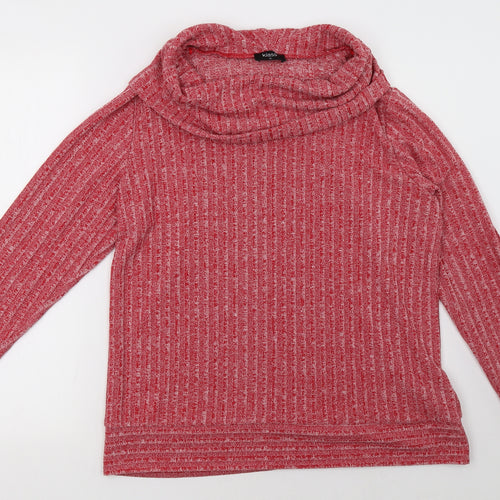 Klass Womens Pink   Pullover Sweatshirt Size XL