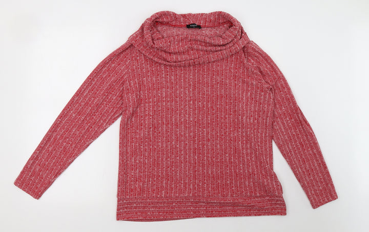 Klass Womens Pink Pullover Sweatshirt Size XL