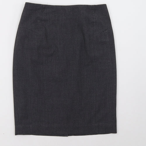 H&M Womens Grey   A-Line  Size 6