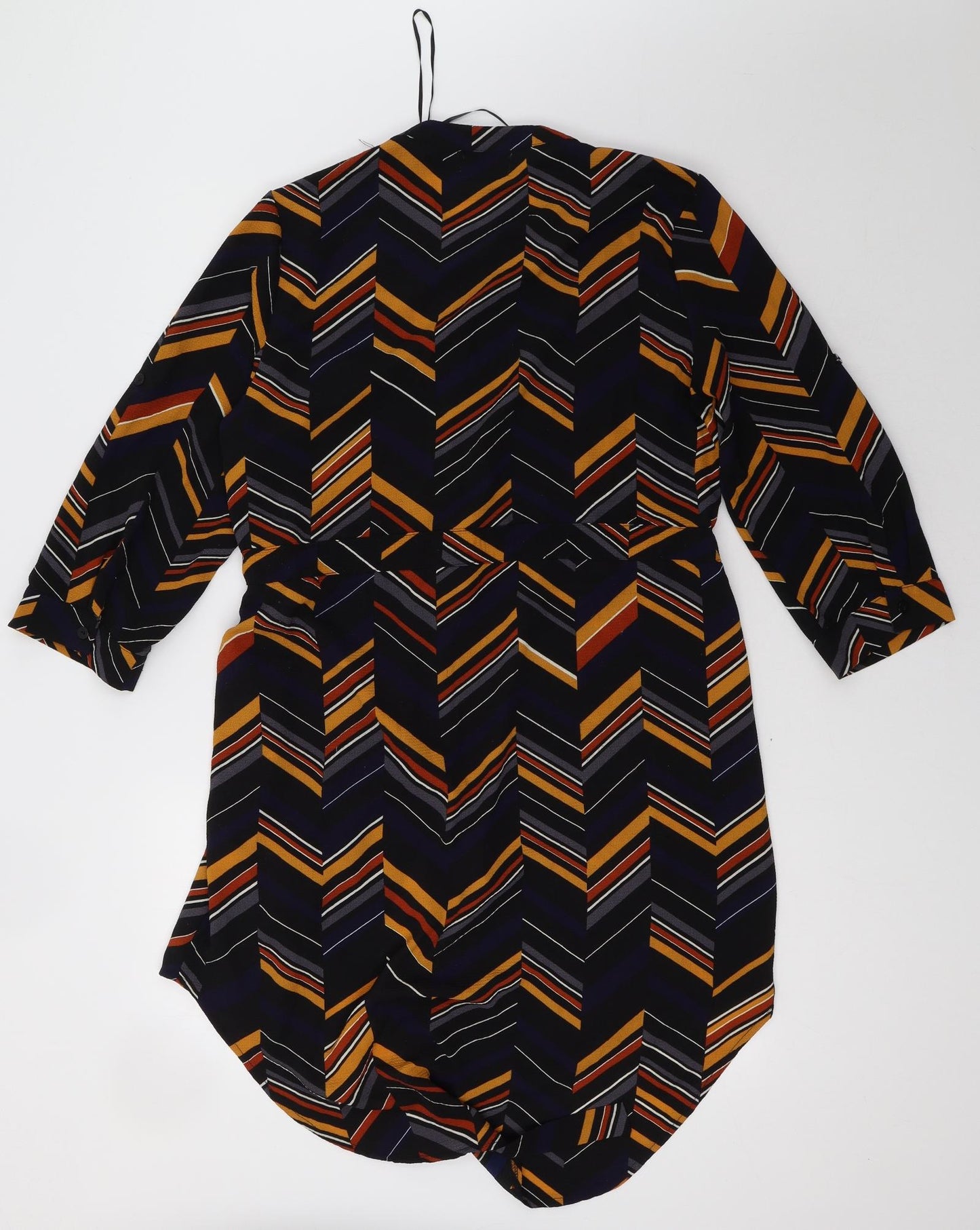 Apricot Womens Multicoloured Geometric  Shirt Dress  Size 12