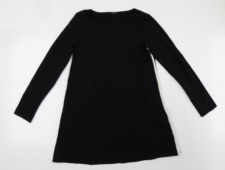 Tezenis Womens Black A-Line Size M