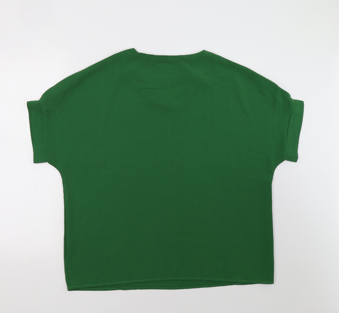 Preworn Womens Green   Basic T-Shirt Size M