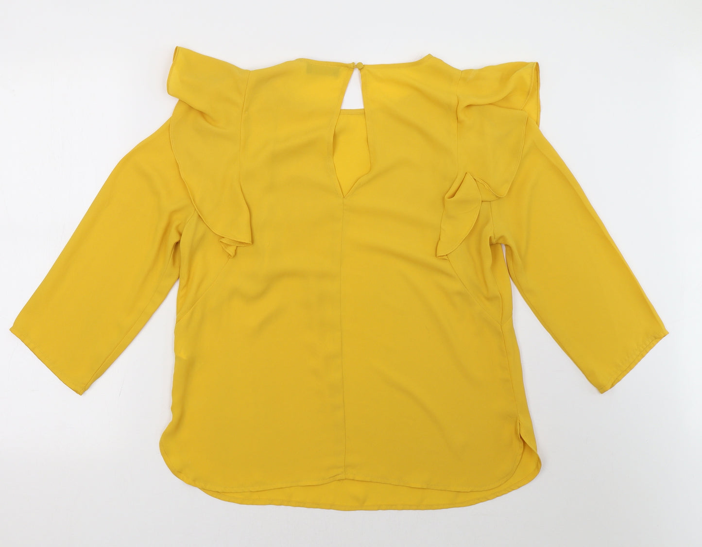 Matalan Womens Yellow   Basic Blouse Size 14