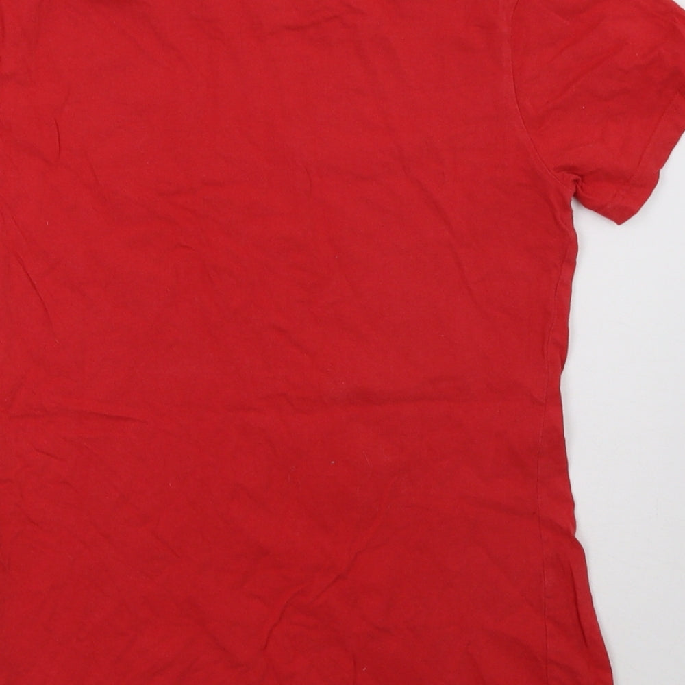 ethel austin Womens Red   Basic T-Shirt Size M  - Minnie Mouse