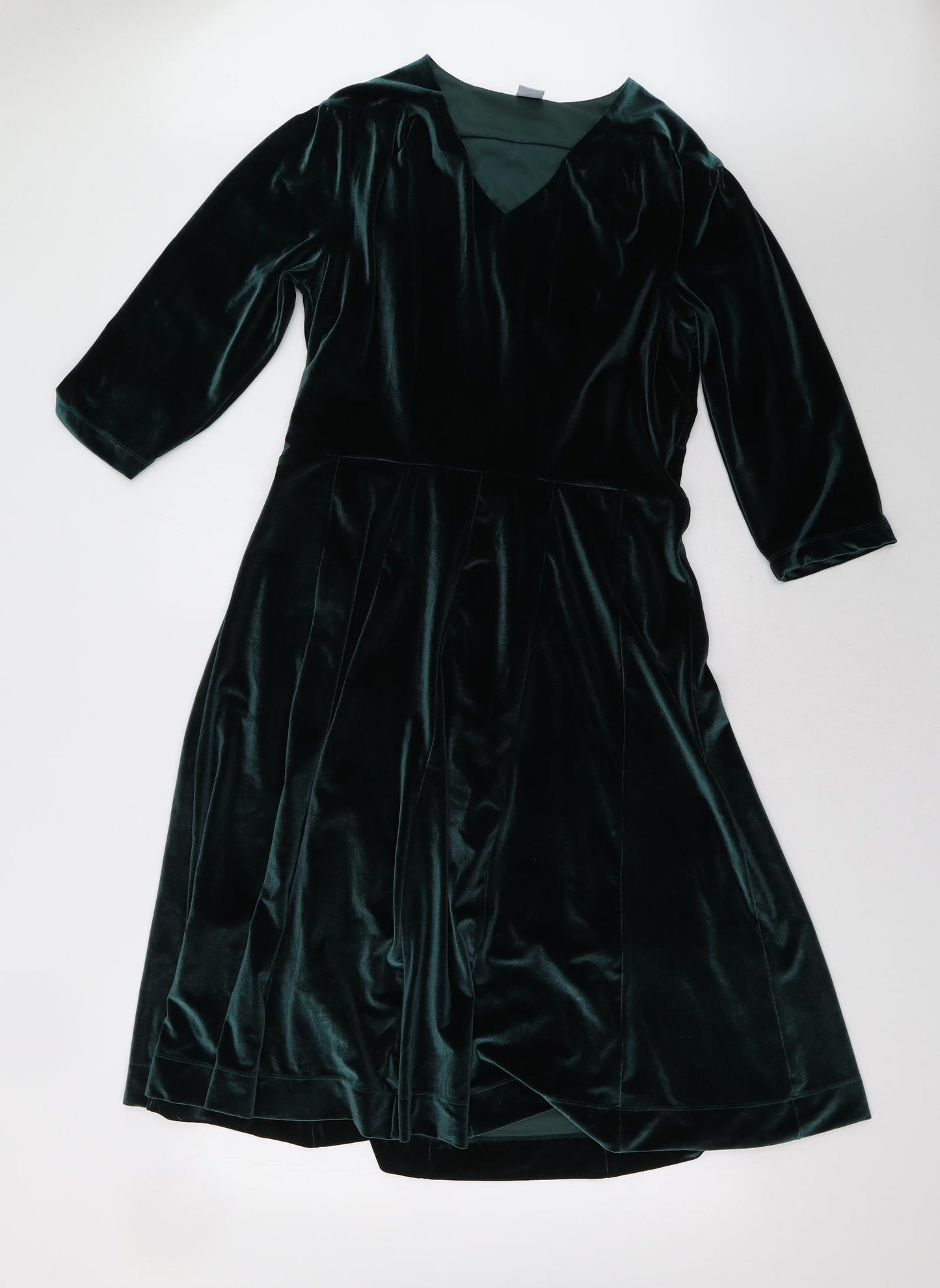 Cotton Traders Womens Green   A-Line  Size 12