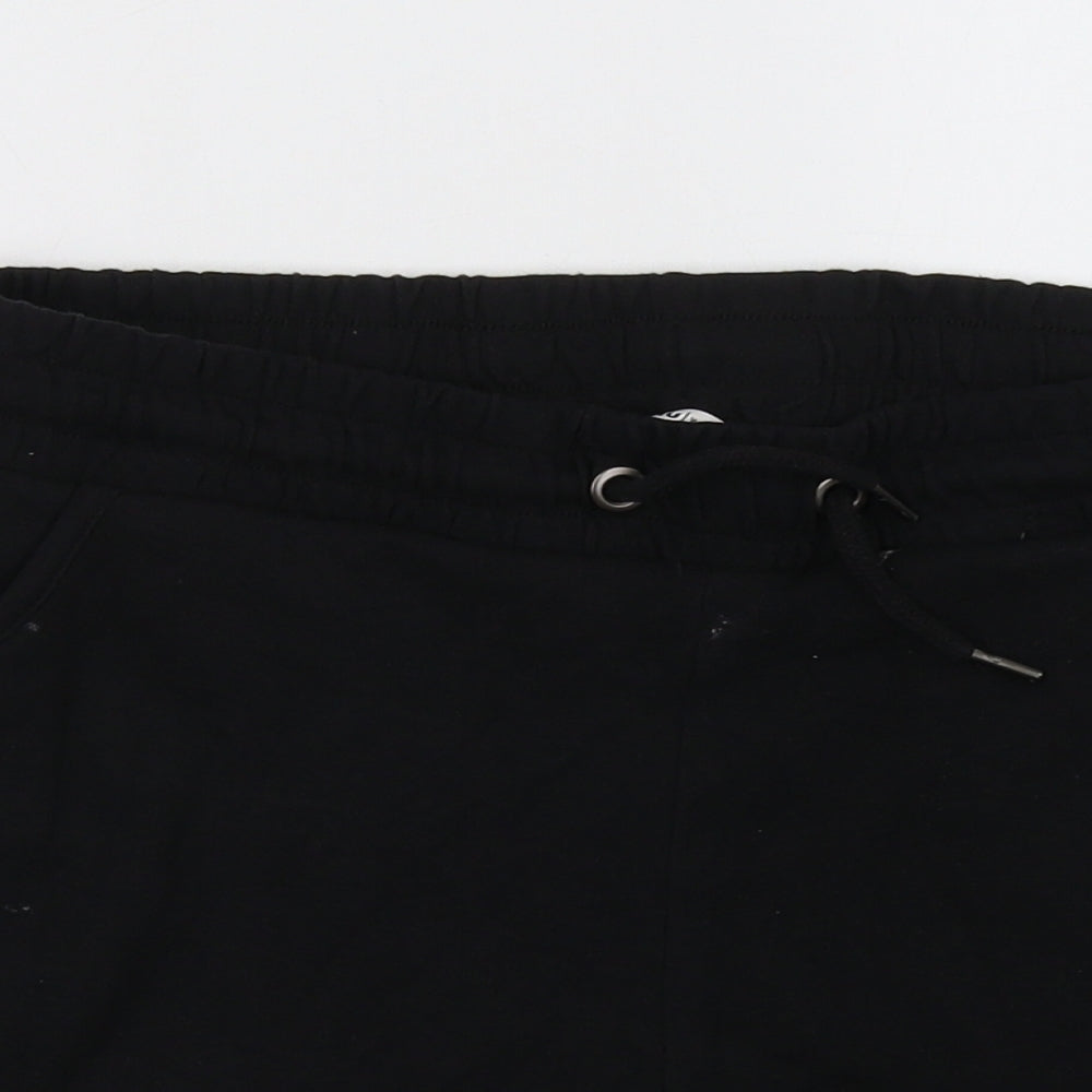 Sainsburys Womens Black   Sweat Shorts Size 12