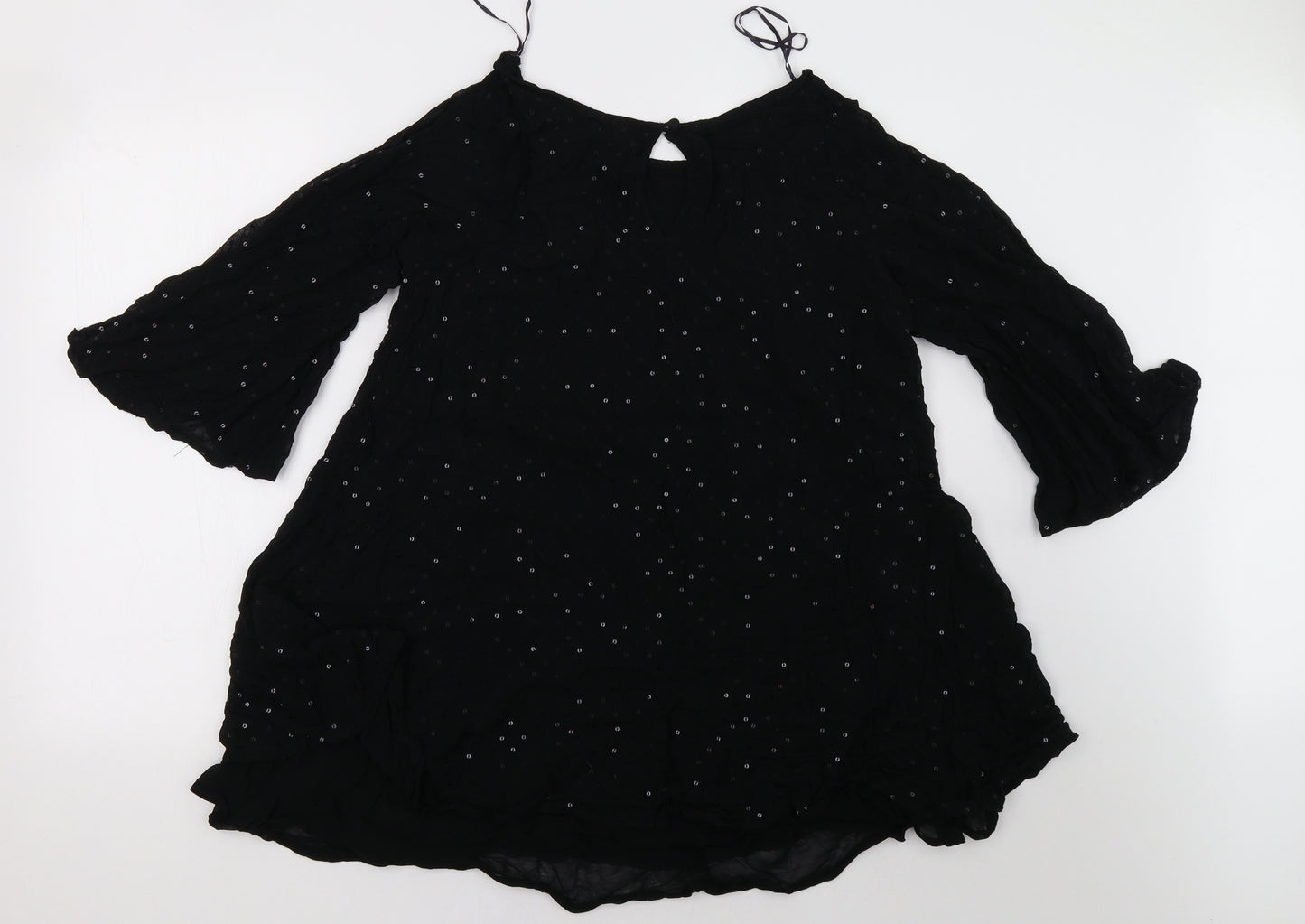 NEXT Womens Black   Basic Blouse Size 12