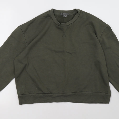 Primark Womens Green   Pullover Sweatshirt Size M