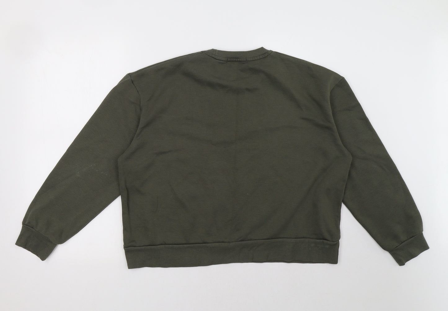 Primark Womens Green   Pullover Sweatshirt Size M