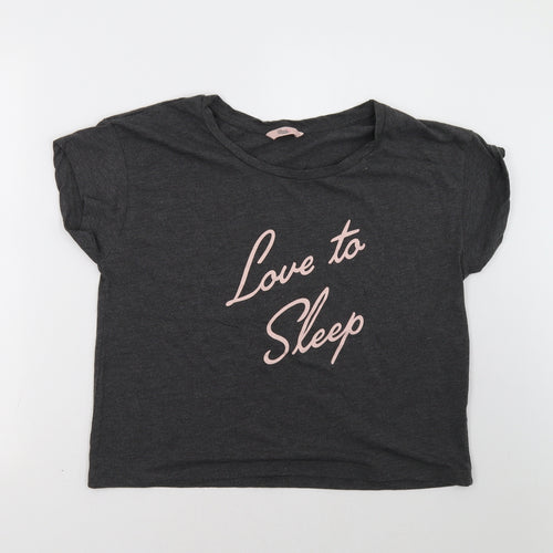 Boux Avenue Womens Grey    Pyjama Set Size M