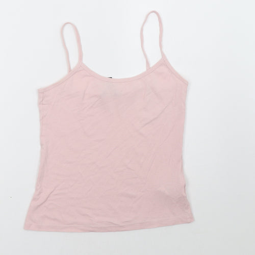 New Look Womens Pink   Basic Tank Size S