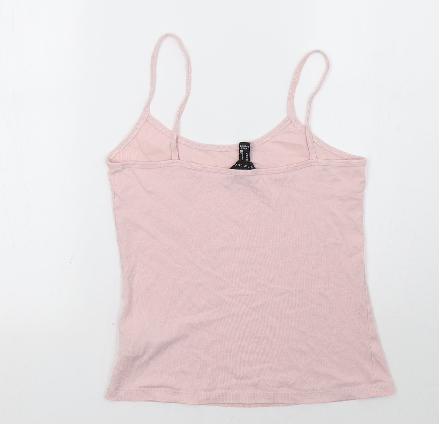 New Look Womens Pink   Basic Tank Size S