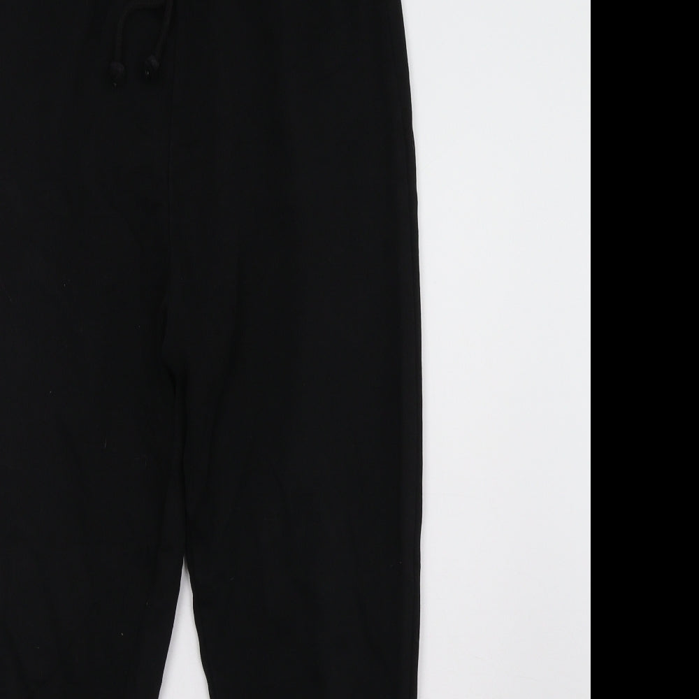 GUESS Womens Black   Jogger Trousers Size S L30 in