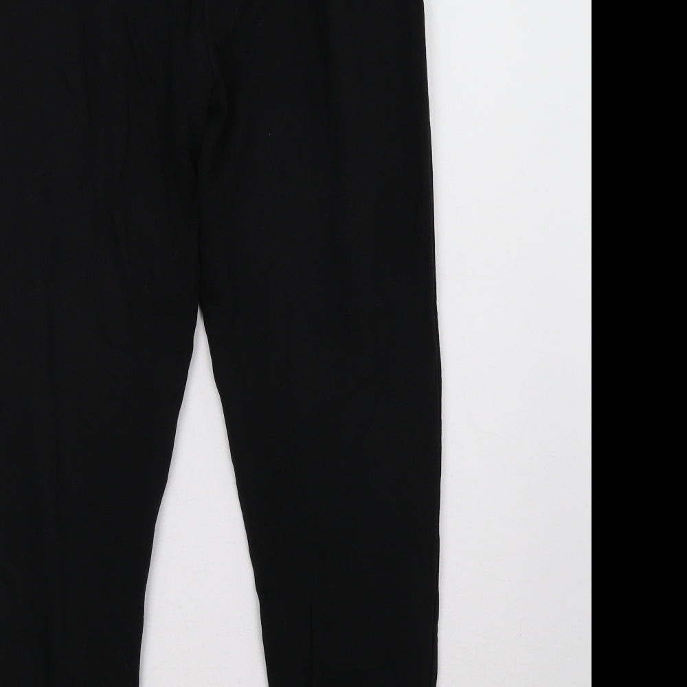 GUESS Womens Black   Jogger Trousers Size S L30 in