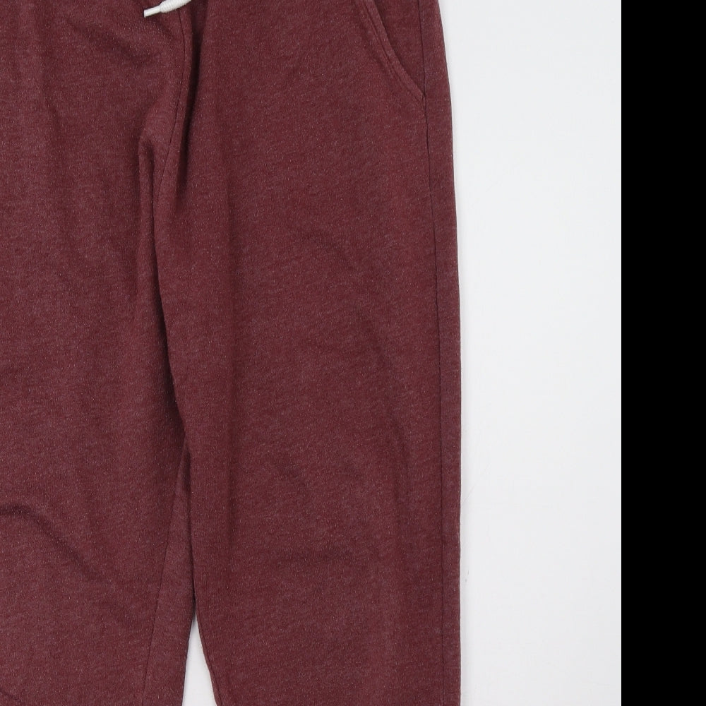 5th stone Mens Red   Jogger Trousers Size L L30 in