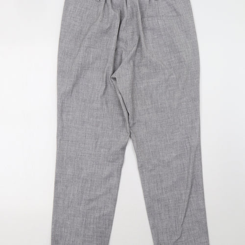 Marks and Spencer Womens Grey   Trousers  Size 14 L30 in