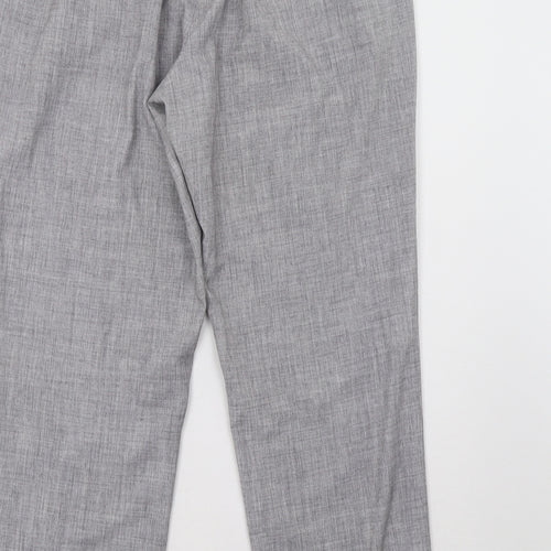 Marks and Spencer Womens Grey   Trousers  Size 14 L30 in