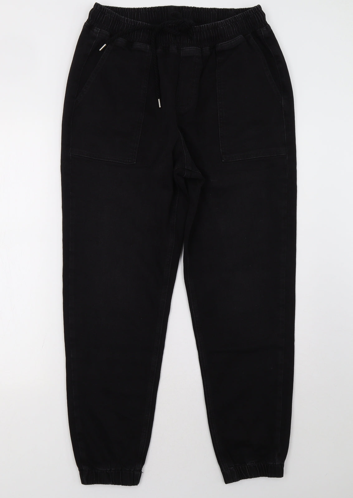 by very Womens Black   Mom Jeans Size 14 L32 in