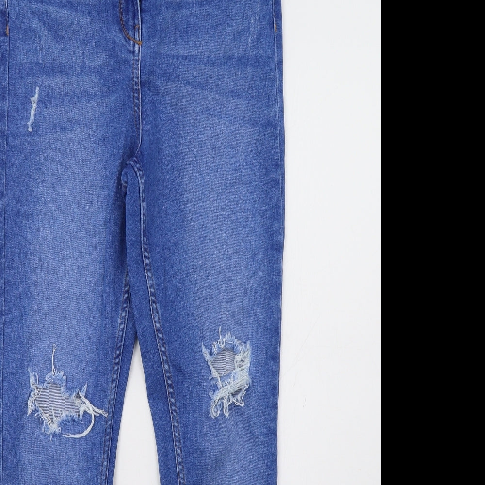 Matalan Womens Blue   Skinny Jeans Size 12 L32 in