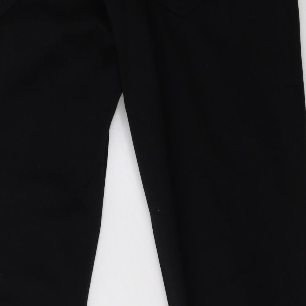 Matalan Mens Black  Denim Straight Jeans Size 40 L30 in
