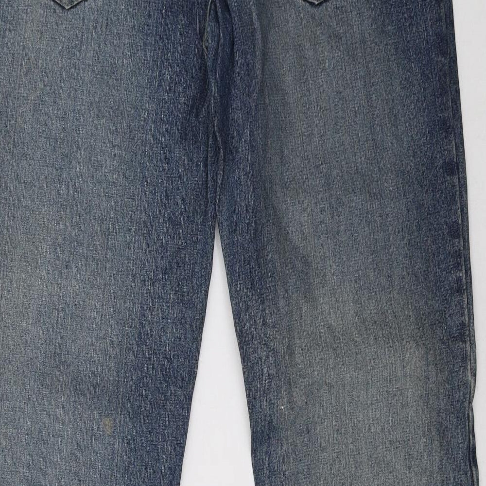 George Mens Blue   Straight Jeans Size 34 L31 in
